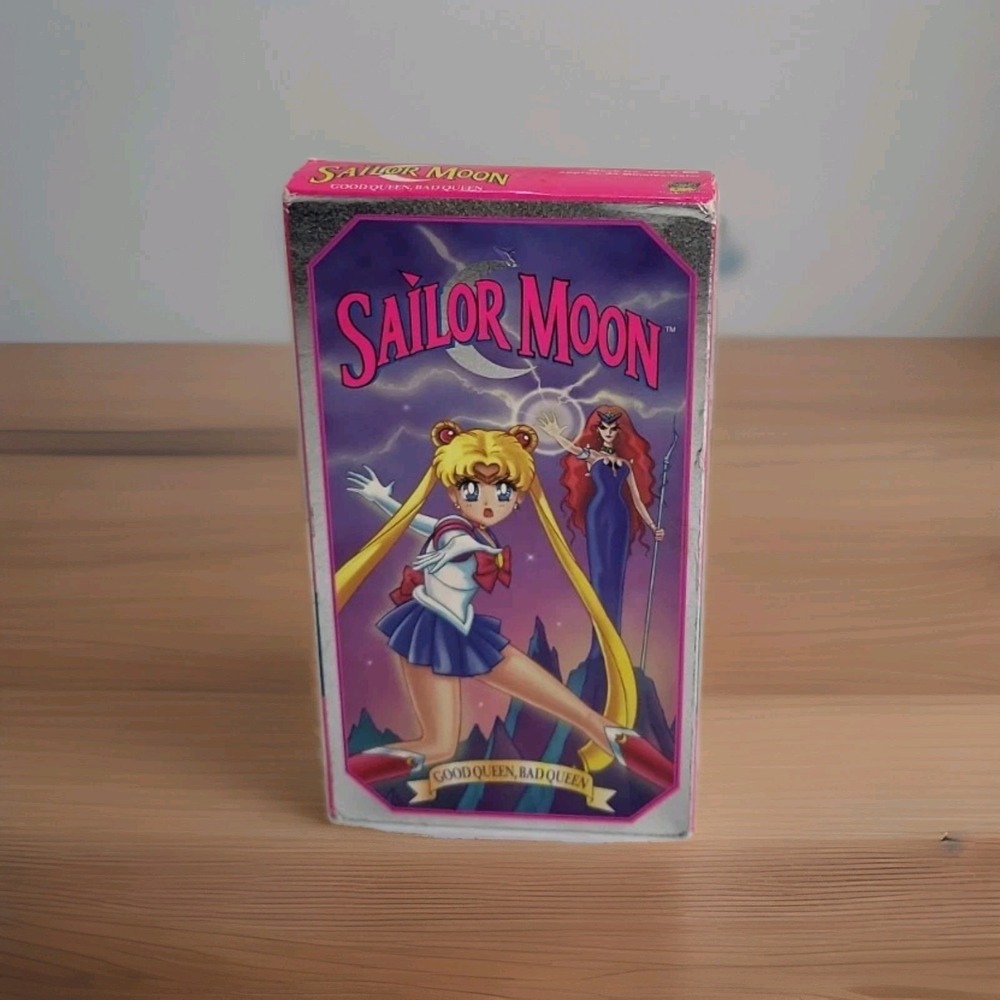 Sailor Moon: Good Queen, Bad Queen (VHS, 1995 Dubbed) Anime Japan Dic 90s